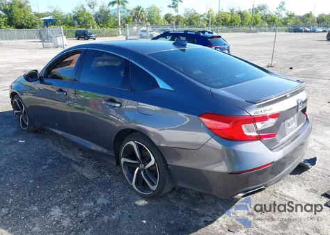 2019 Honda Accord Sport z USA, uszkodzony, nr VIN 1HGCV1F35KA123247